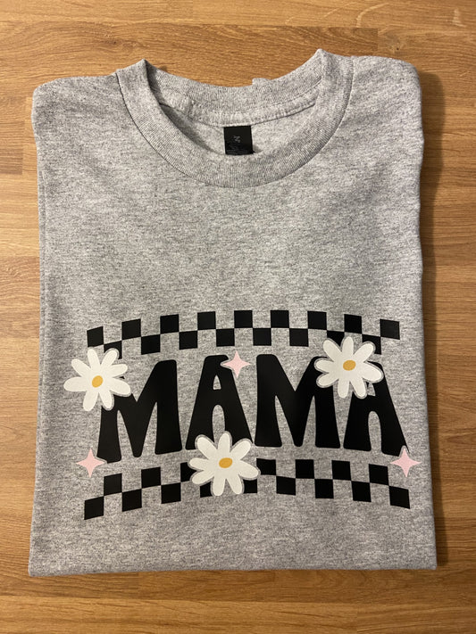 Floral Retro Mom Shirt